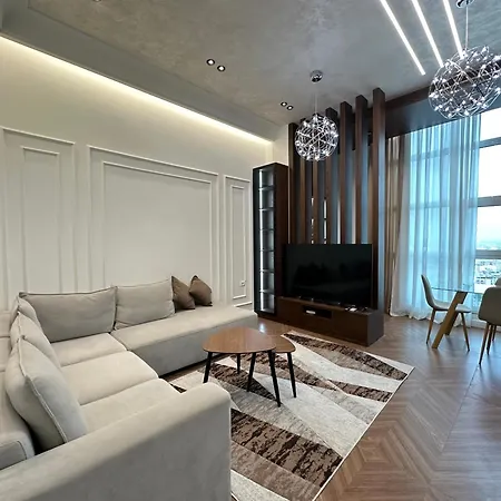 Luxury 21St Floor Penthouse In Vollga Promenade Full Cityview And Parking * Durrës