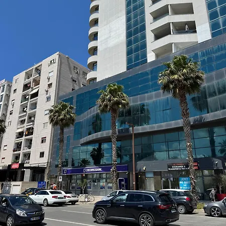 Apartamento Luxury 21St Floor Penthouse In Vollga Promenade Full Cityview And Parking Durrës