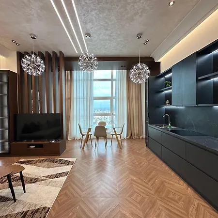 Luxury 21St Floor Penthouse In Vollga Promenade Full Cityview And Parking Durrës
