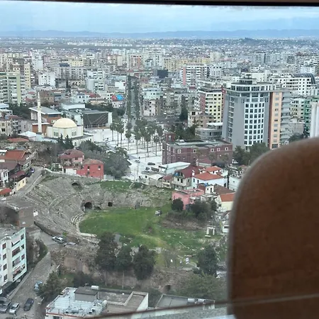 Apartment Luxury 21st Floor Penthouse In Vollga Promenade Full Cityview And Parking Durrës